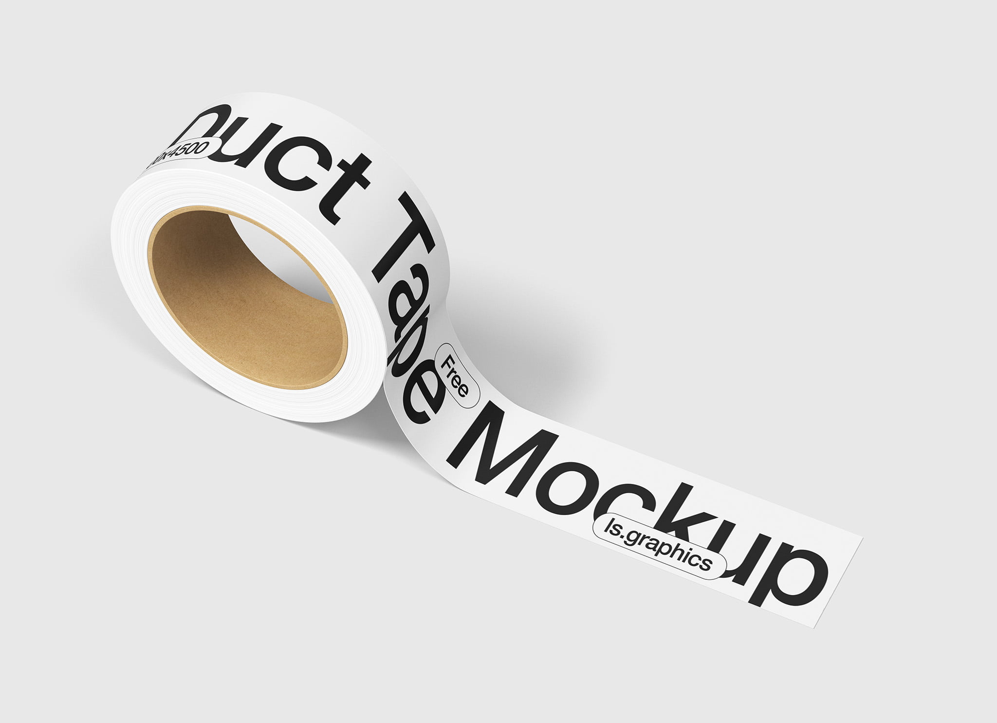 Download Duct Tape Mockup - GraphicsBunker