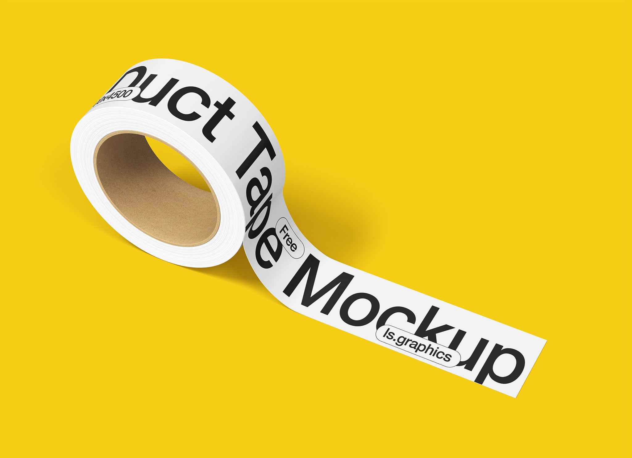 Download Duct Tape Mockup - GraphicsBunker