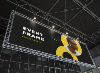 Event Frame Billboard Mockup