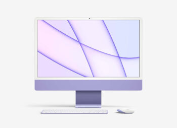 iMac 24-inch (2021) Mockup