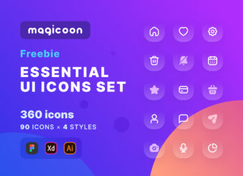 Magicoon Modern Icons Library