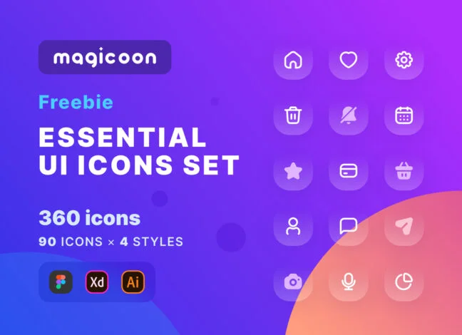 Magicoon Modern Icons Library