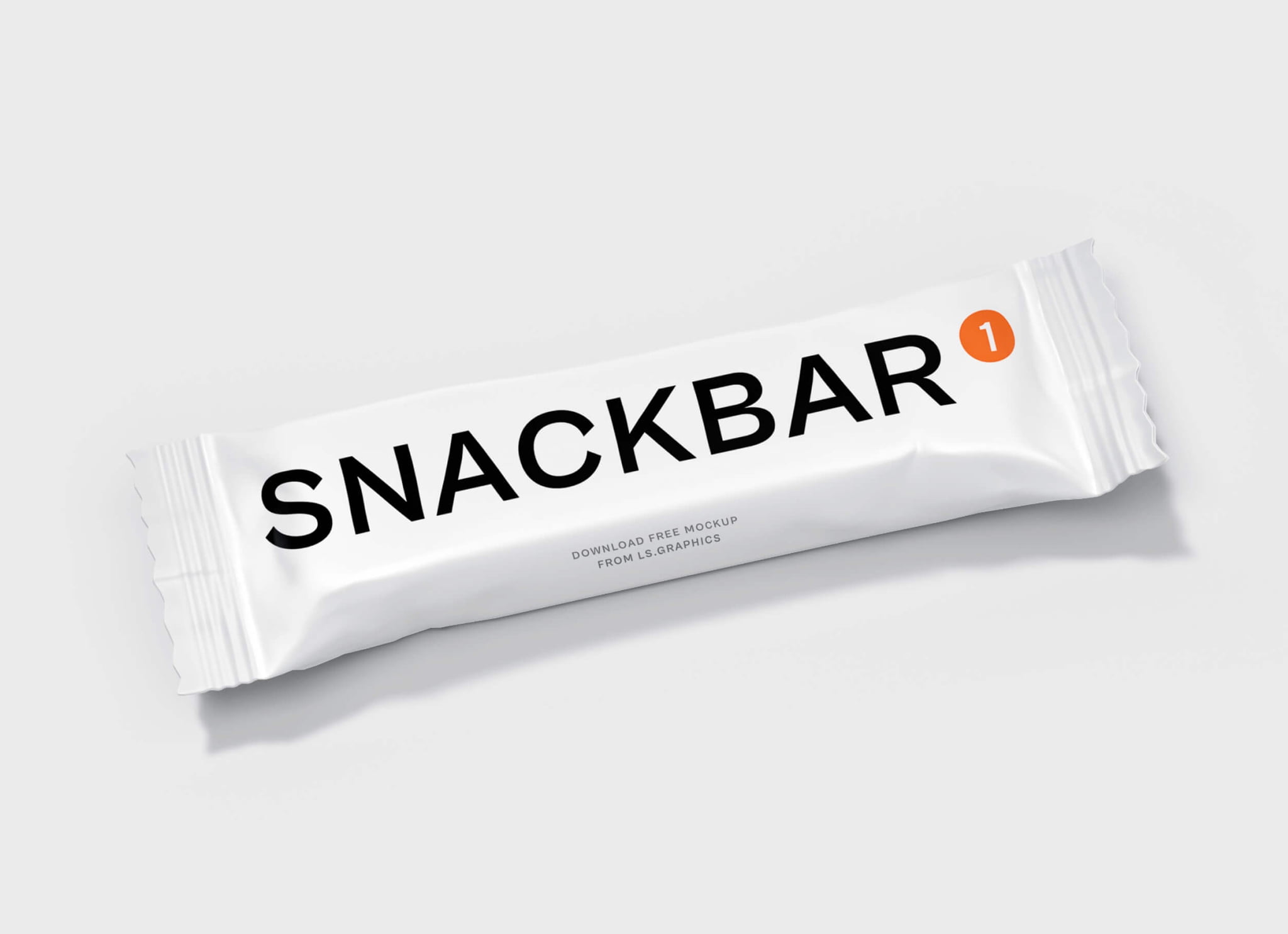 Delicate Snack Bar Mockup