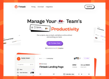 Fintask: Task Management Template