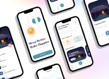 Neatly Sleep Magic App UI Kit