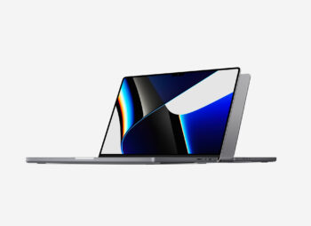 Oblique MacBook Pro 16 2021 Mockup