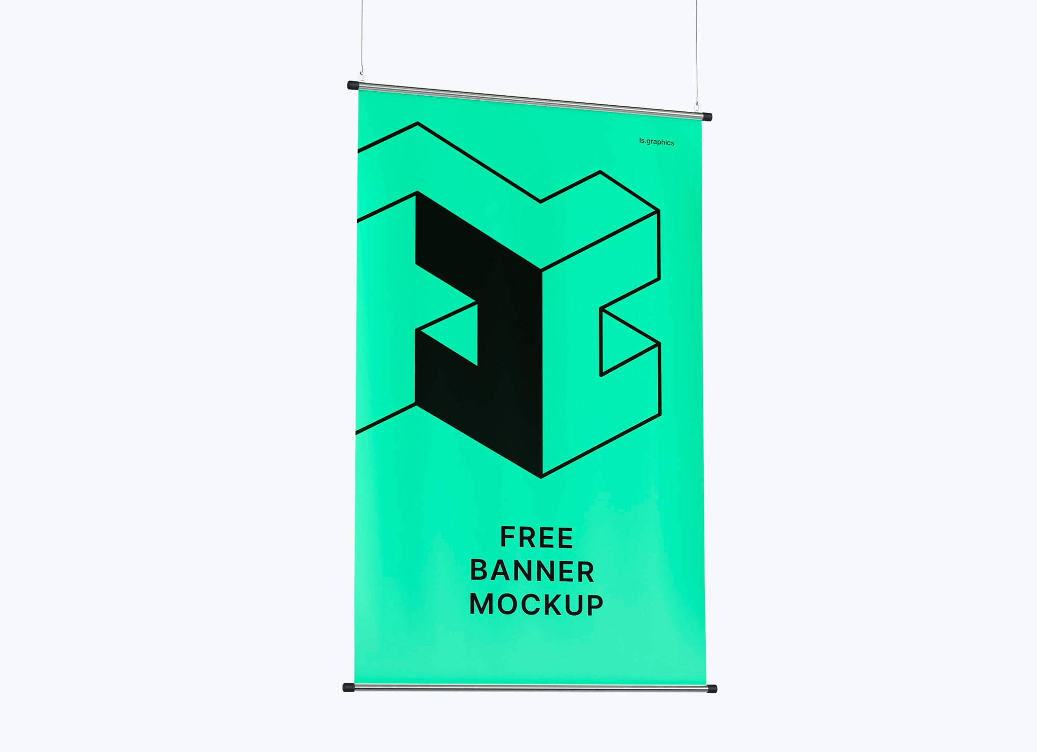 Original Hanging Banner Mockup