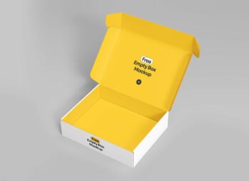 Practical Empty Box Mockup