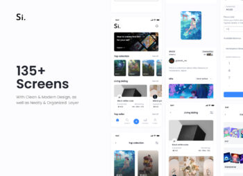 Si: NFT Marketplace App UI Kit