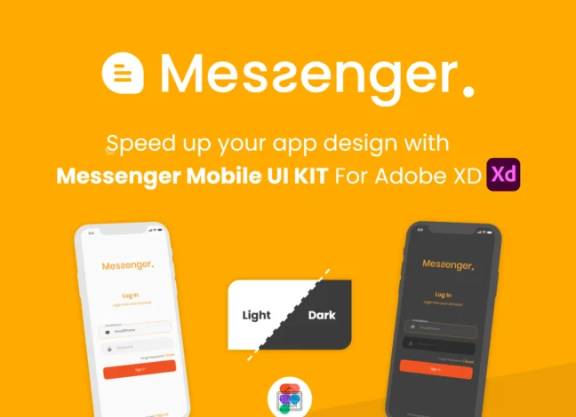 User-friendly Messenger App UI Kit