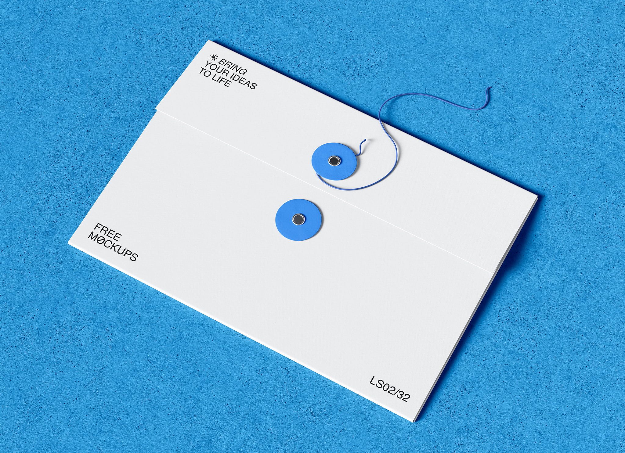 Best String Tie Paper Envelope Mockup