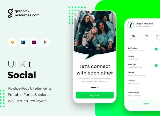 Social Media App UI Kit