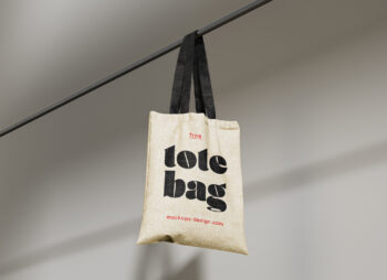 Canvas Tote Bag Mockup