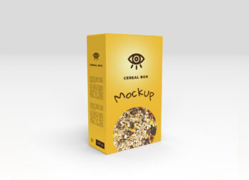 Cereal Box Mockup