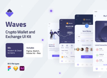 Crypto Wallet Exchange UI Kit