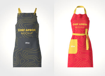 Kitchen Apron Mockup