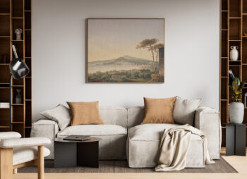 Living Room Poster Mockup