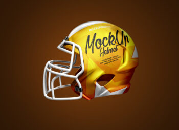 NFL Football Helmet Mockup