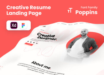 Resume & Portfolio Landing Page