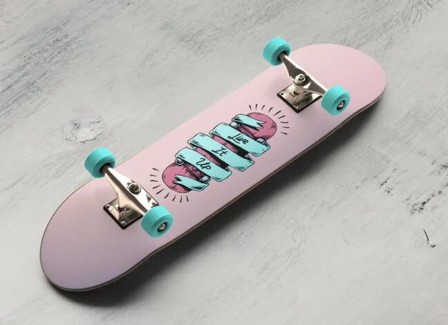 Skateboard Mockup