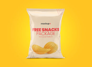 Snacks Packaging Mockup