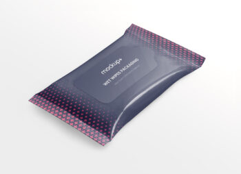 Wet Wipes Packaging Mockup