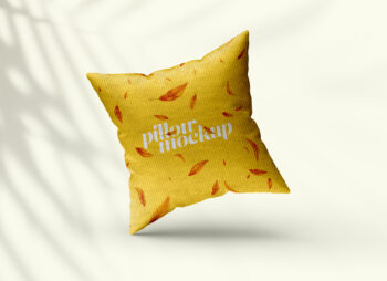 Floating Pillow Mockup