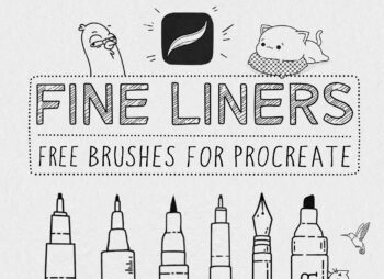 Fine Liner Procreate Brushes