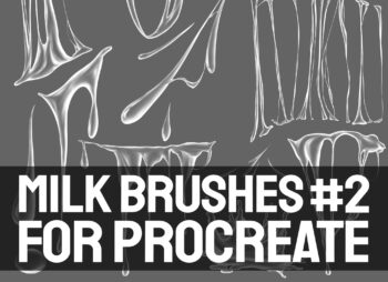 Milk Procreate Brushes #2