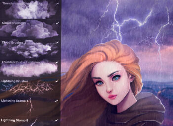 Storm Procreate Brushes