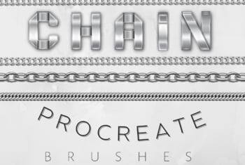 Chain Procreate Brushes