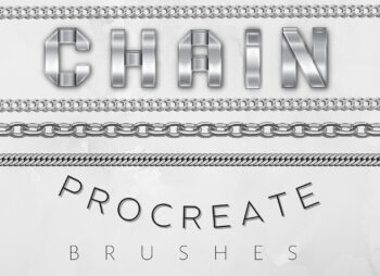 Chain Procreate Brushes