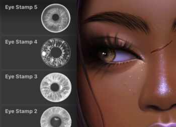 Eye Procreate Brushes