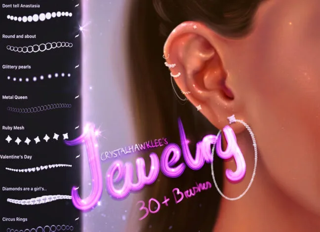 Jewelry Procreate Brushes