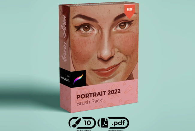Portrait 2022 Procreate Brushes