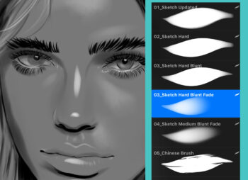 Sketch Procreate Brushes + Tutorial