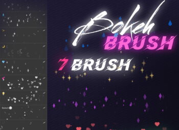 Anime Bokeh Procreate Brushes