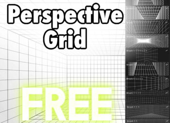 Perspective Grids Procreate Brushes