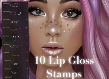 Lip Gloss Procreate Brushes