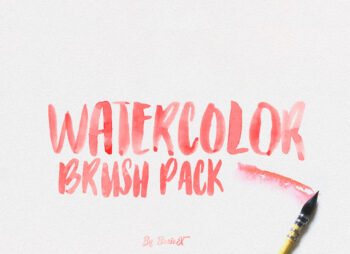 Watercolor Set Procreate Brushes