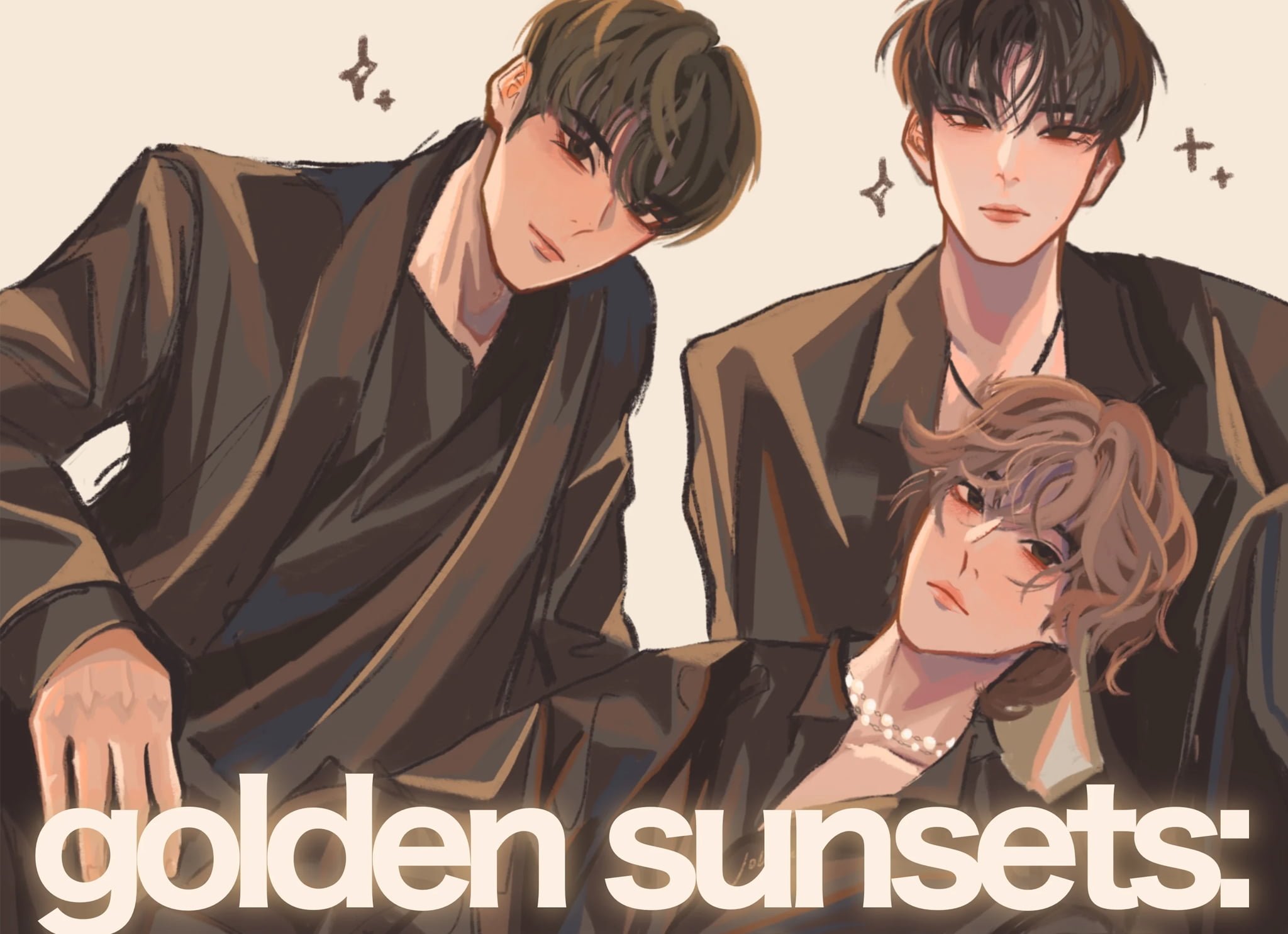 Golden Sunsets Procreate Brushes