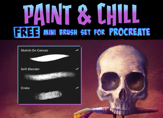 Paint & Chill Procreate Brush Set