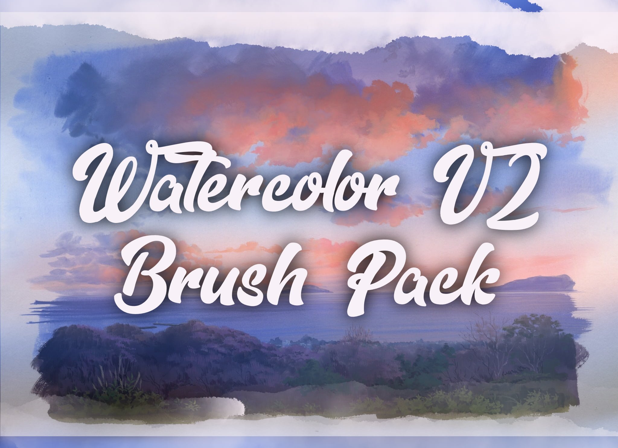 Watercolor Nature Procreate Brushes