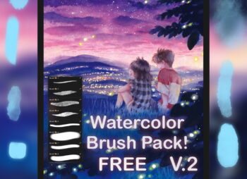 Watercolor Pack Procreate Brushes