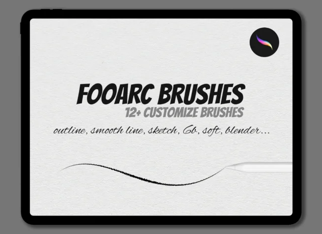 12+ Basic Brushes for Procreate