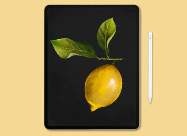 Lemon Drawing Brushes + Tutorial