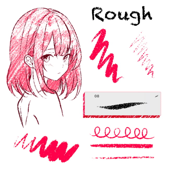 Crayon Procreate Brush Pack