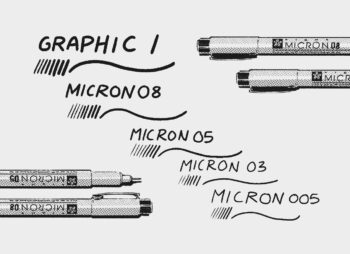 Real Microns Brush Set