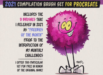 2021 Compilation Procreate Brushes