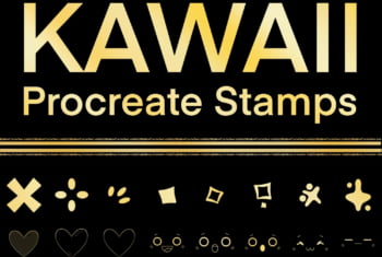 Kawaii Procreate Stamps Brushes